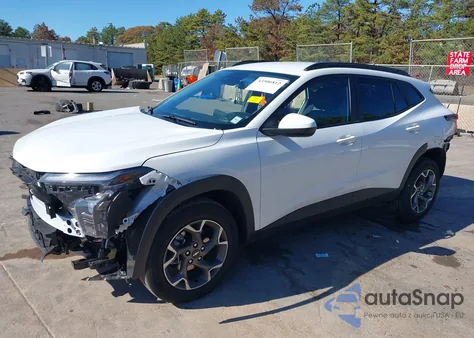 2025 Chevrolet Trax Fwd Lt from USA, damaged, VIN KL77LHEP1SC266071